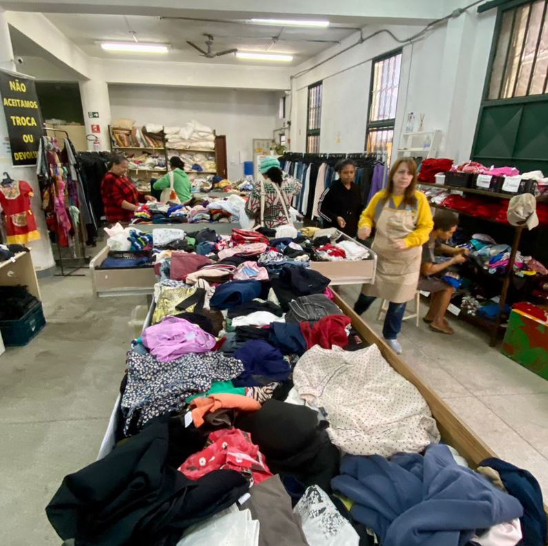 Brechó Solidário do CACS 2